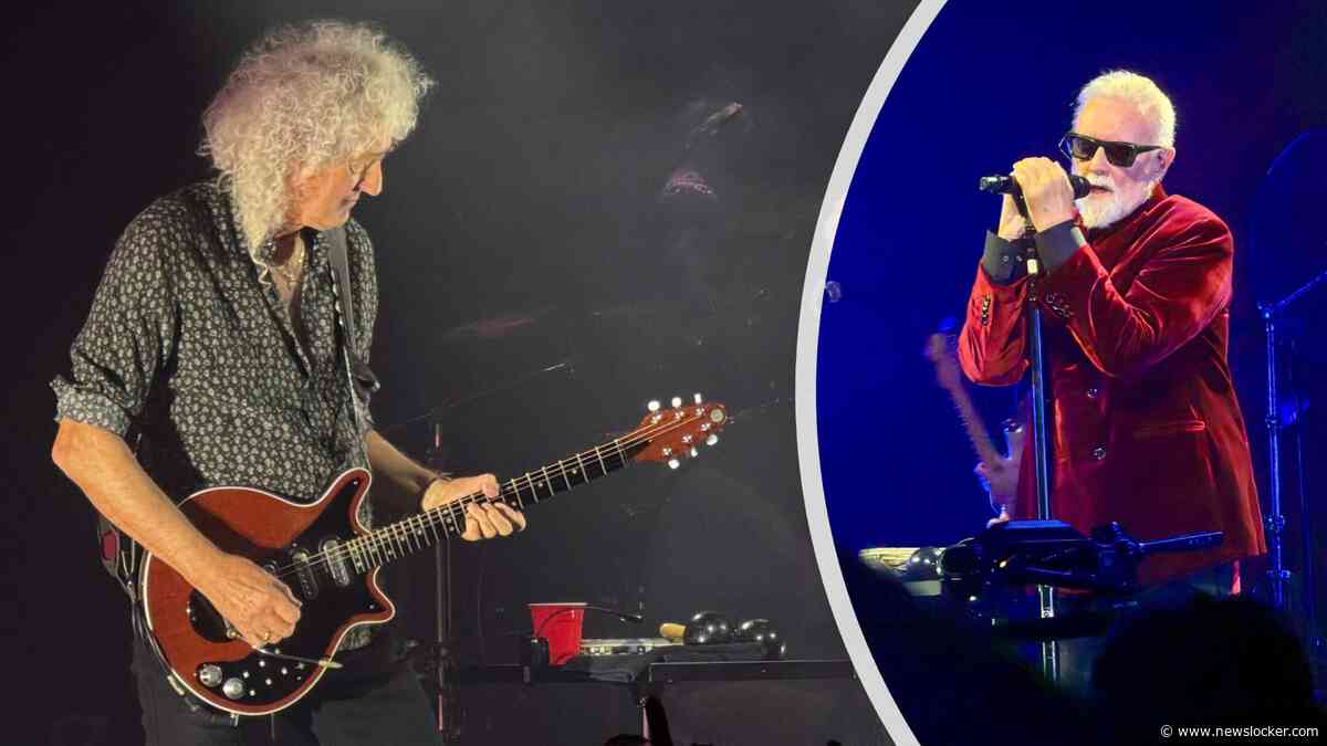 Queen-gitarist Brian May stapt weer het podium op bij vriend Roger Taylor
