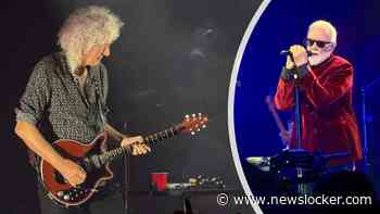 Queen-gitarist Brian May stapt weer het podium op bij vriend Roger Taylor