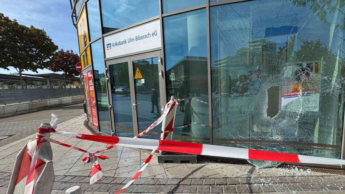 Das steckt hinter der zerstörten Scheibe an der Glacis-Galerie