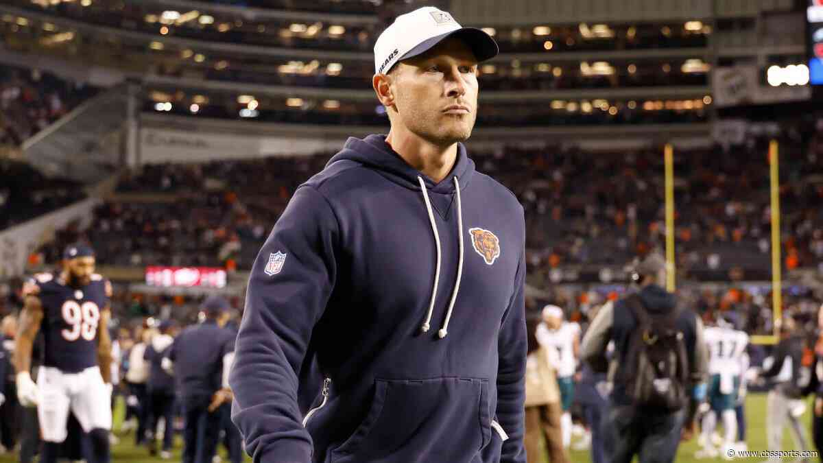Bears' Ben Johnson takes playful shot at his former quarterback Jared Goff