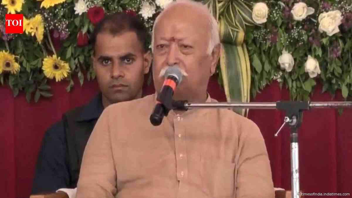 'Dharma does not merely mean rituals, worship, or eating habits...stands on four pillars': RSS chief Bhagwat