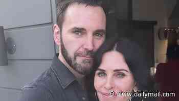 Courteney Cox's Snow Patrol rocker ex Johnny McDaid pays tribute to new girlfriend Rosie in a gushing speech - three months after their split was revealed