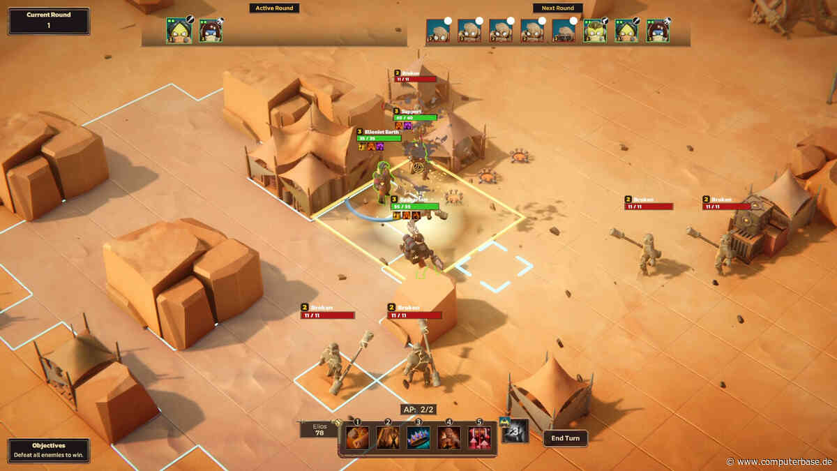 Dunebound Tactics: Taktik-Roguelite macht das Terrain zum Werkzeug