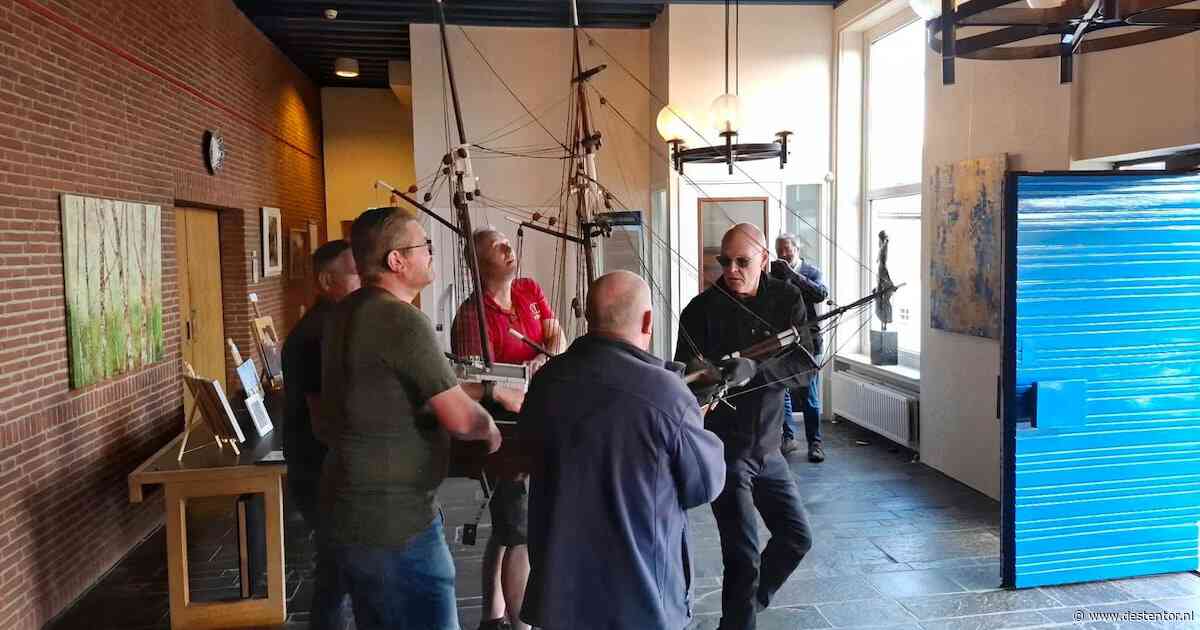 Scheepsmodel krijgt plek in nieuw Stadsmuseum Genemuiden