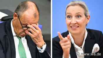 In neuer Umfrage: AfD baut Rekordvorsprung vor der Union weiter aus – SPD und Grüne legen zu
