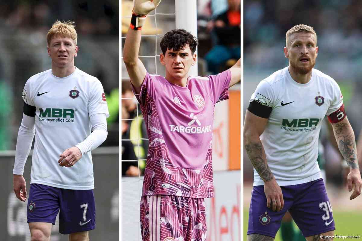 FC Erzgebirge Aue: So läuft es für die Abgänge der Abstiegsmannschaft