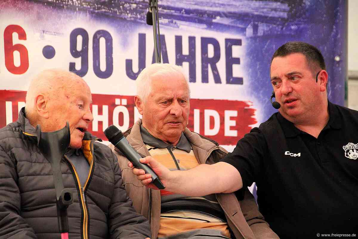 Eishockey-Wölfe aus dem Erzgebirge verbinden Vergangenheit und Gegenwart