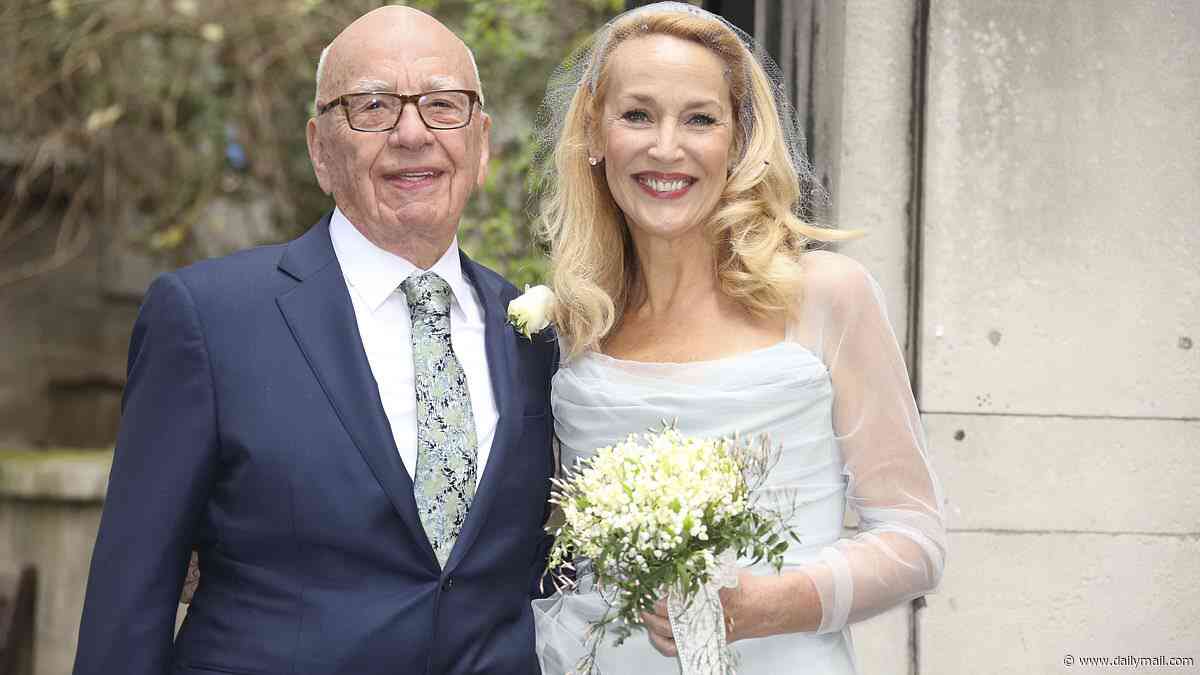 Jerry Hall, 70, says she was 'scared' to live alone for the first time after divorce from Rupert Murdoch as she opens up on single life and being a 'fun granny'