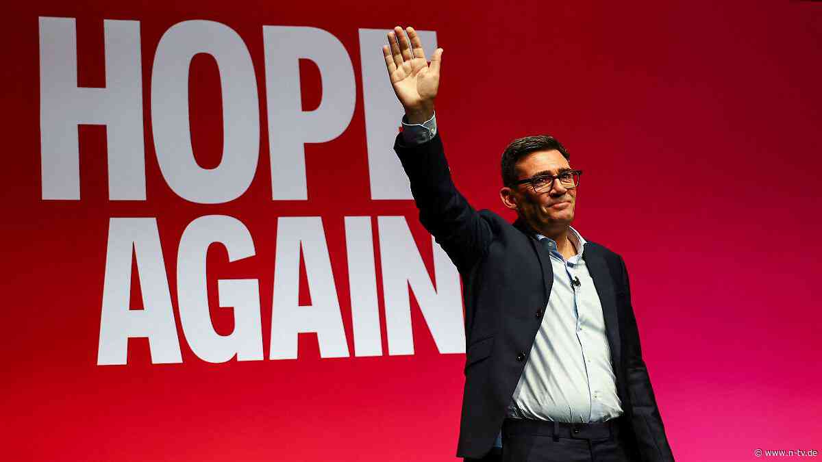 Emotionale Rede bei Parteitag: Britischer Premier Burnham stimmt Land auf tiefgreifende Veränderungen ein