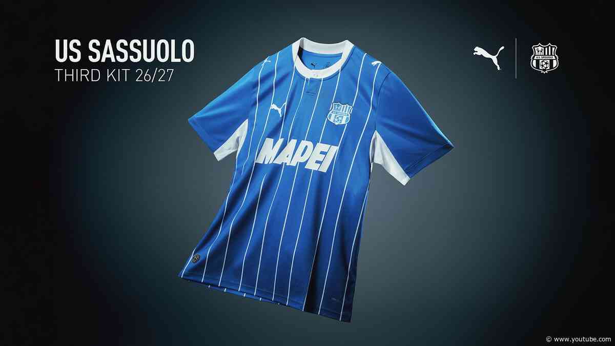 Puma e US Sassuolo Calcio presentano il nuovo Third Kit 26/27