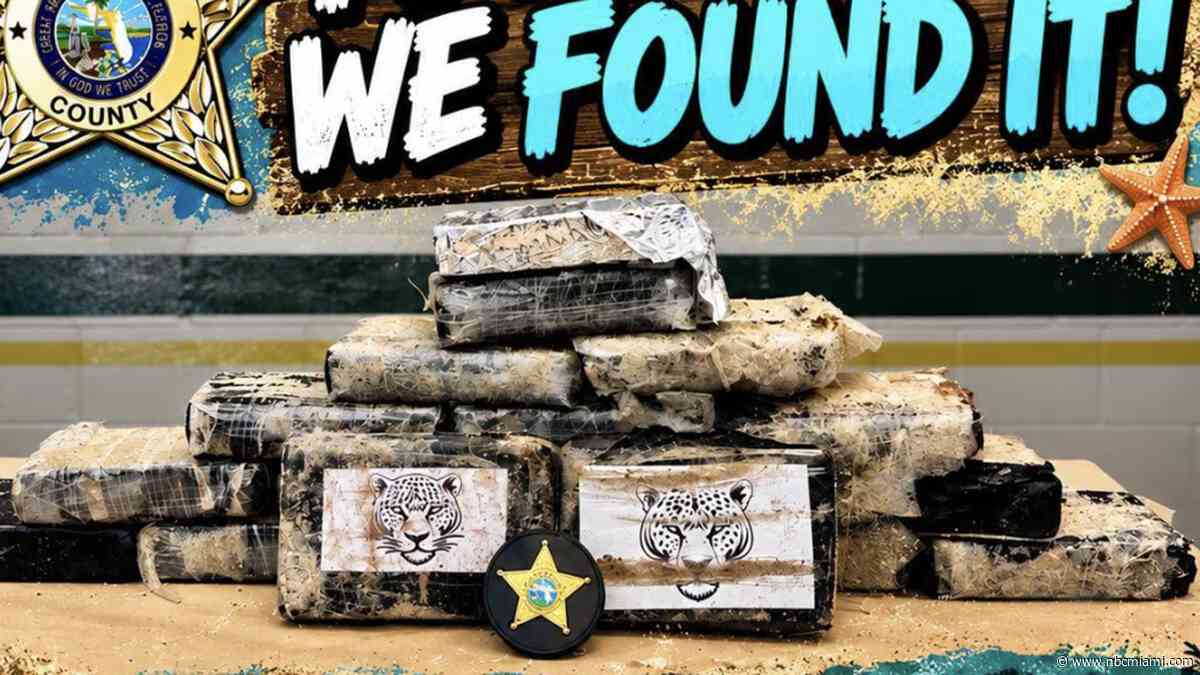 Florida sheriff looking for ‘rightful owner' of lost 18 kilos of cocaine