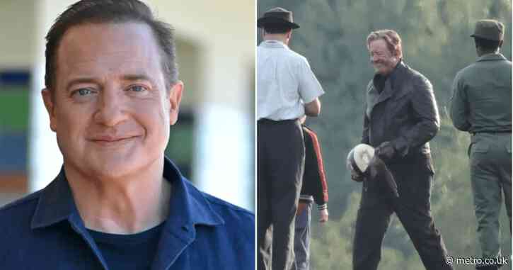 Brendan Fraser back as hunky hunter Rick in first pictures of The Mummy 4