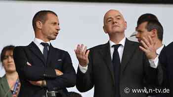 "Fußball braucht keine Kaiser": UEFA-Boss Ceferin eröffnet nächste Attacke auf Infantino
