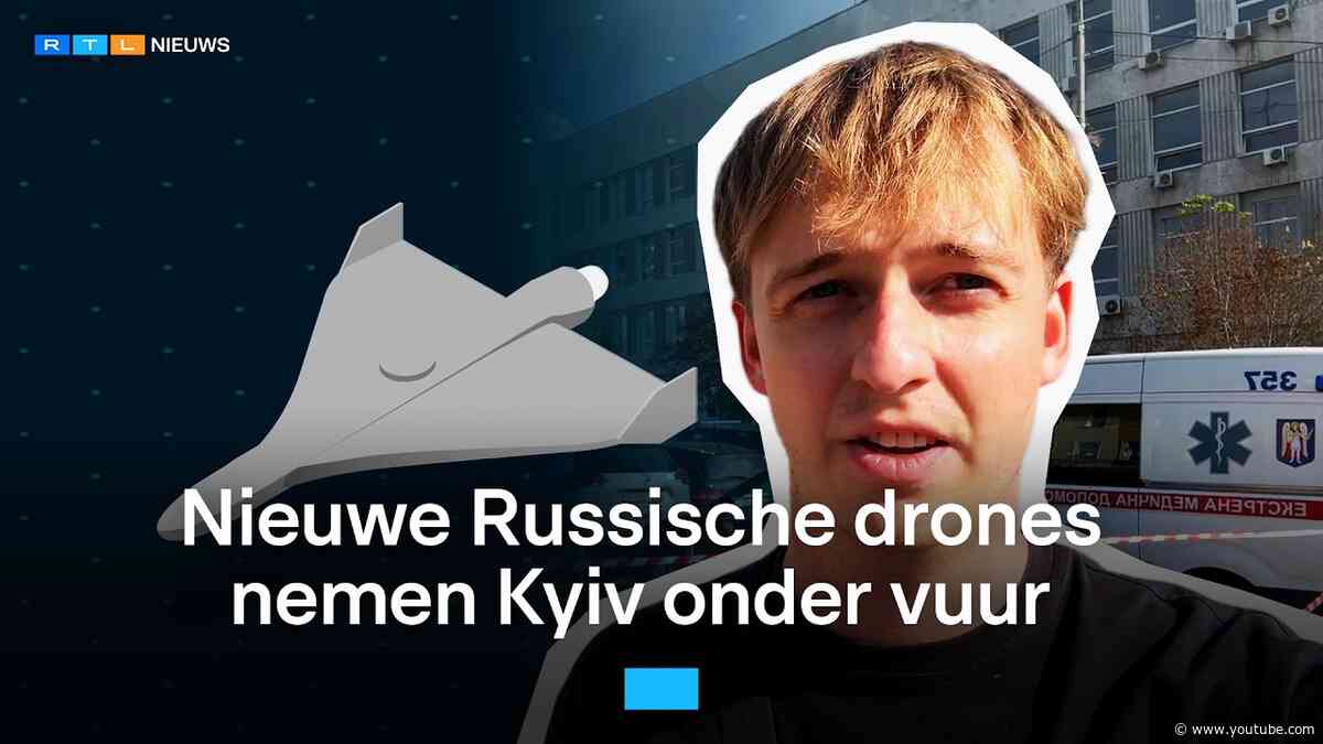 Russische straalmotor-drones vallen Kyiv aan: dit is Ruslands nieuwe wapen | RTL Nieuws