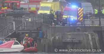 Car plunges into River Wear in Sunderland sparking huge emergency response