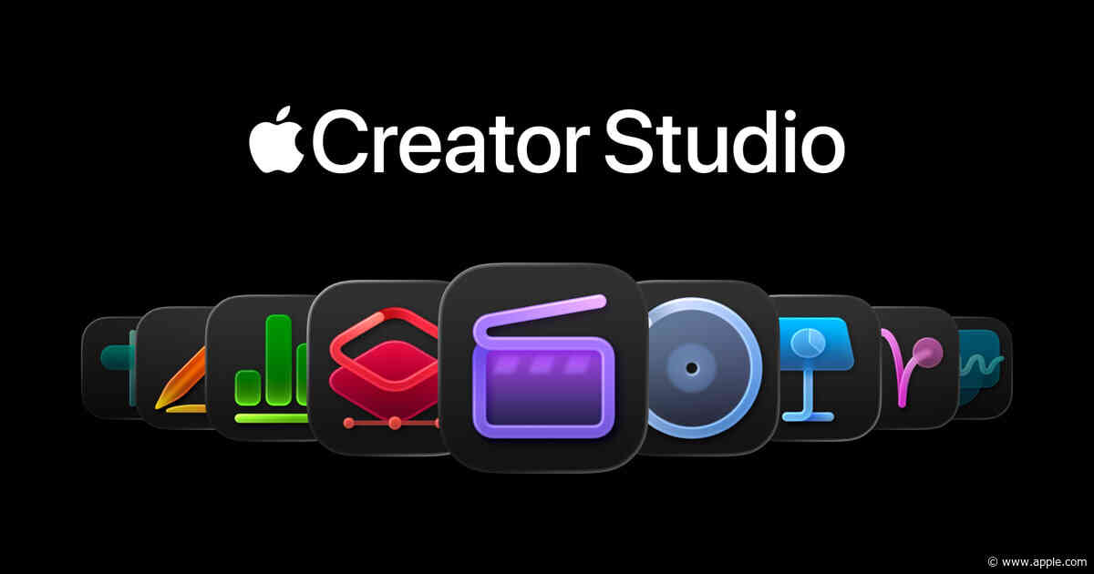 New updates coming to Apple Creator Studio