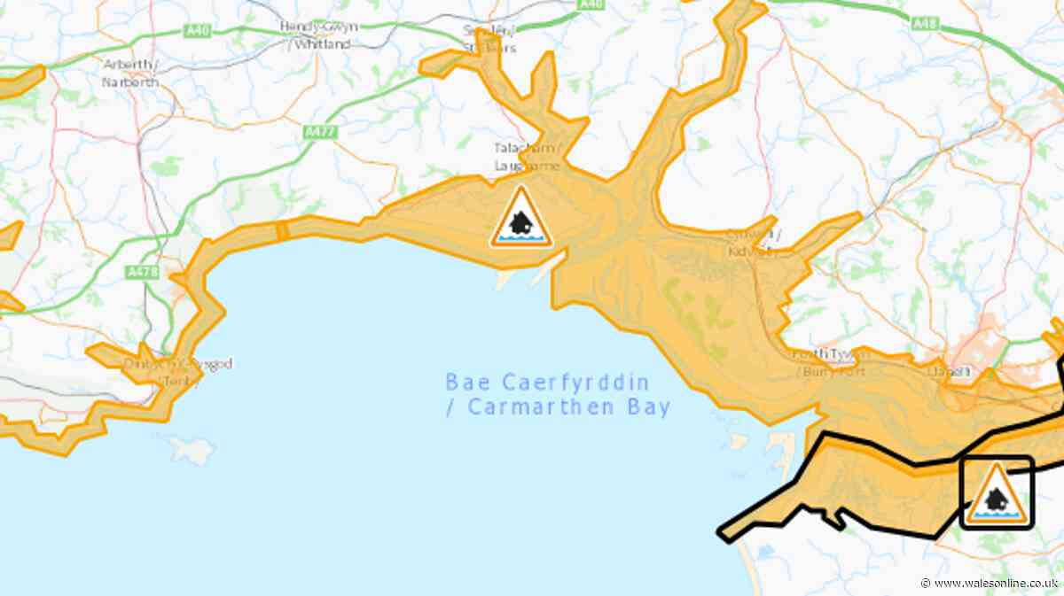 Multiple flood alerts in place for Wales ahead of downpour