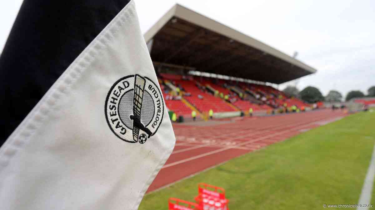 Gateshead director and key backer releases damning statement as he resigns from club