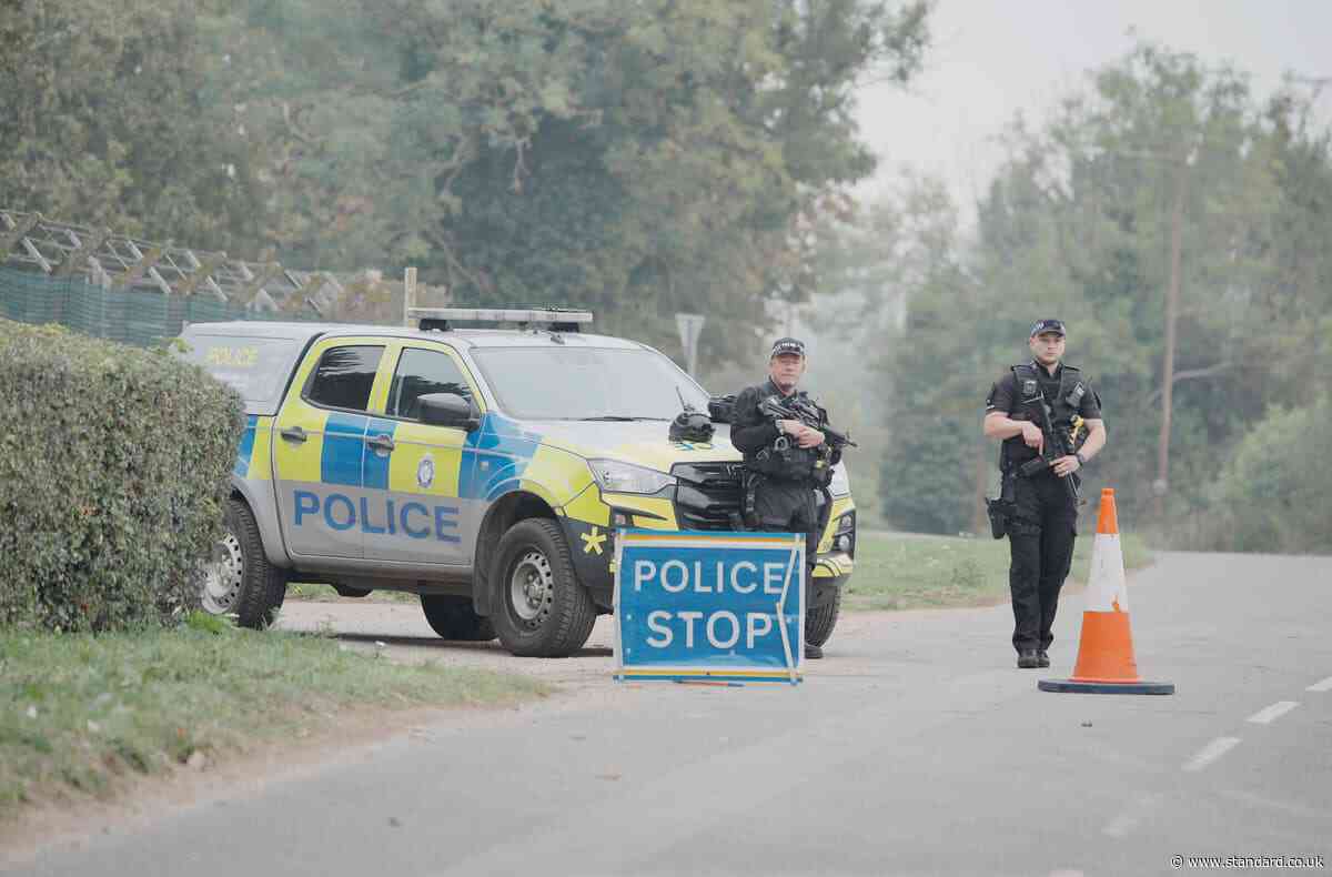 Police search London homes in probe into 'terror plot' on RAF Fairford