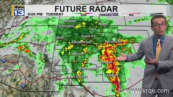 Heavy rounds of storms across New Mexico