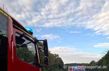 FW Bocholt: Verkehrsunfall auf dem Ostring