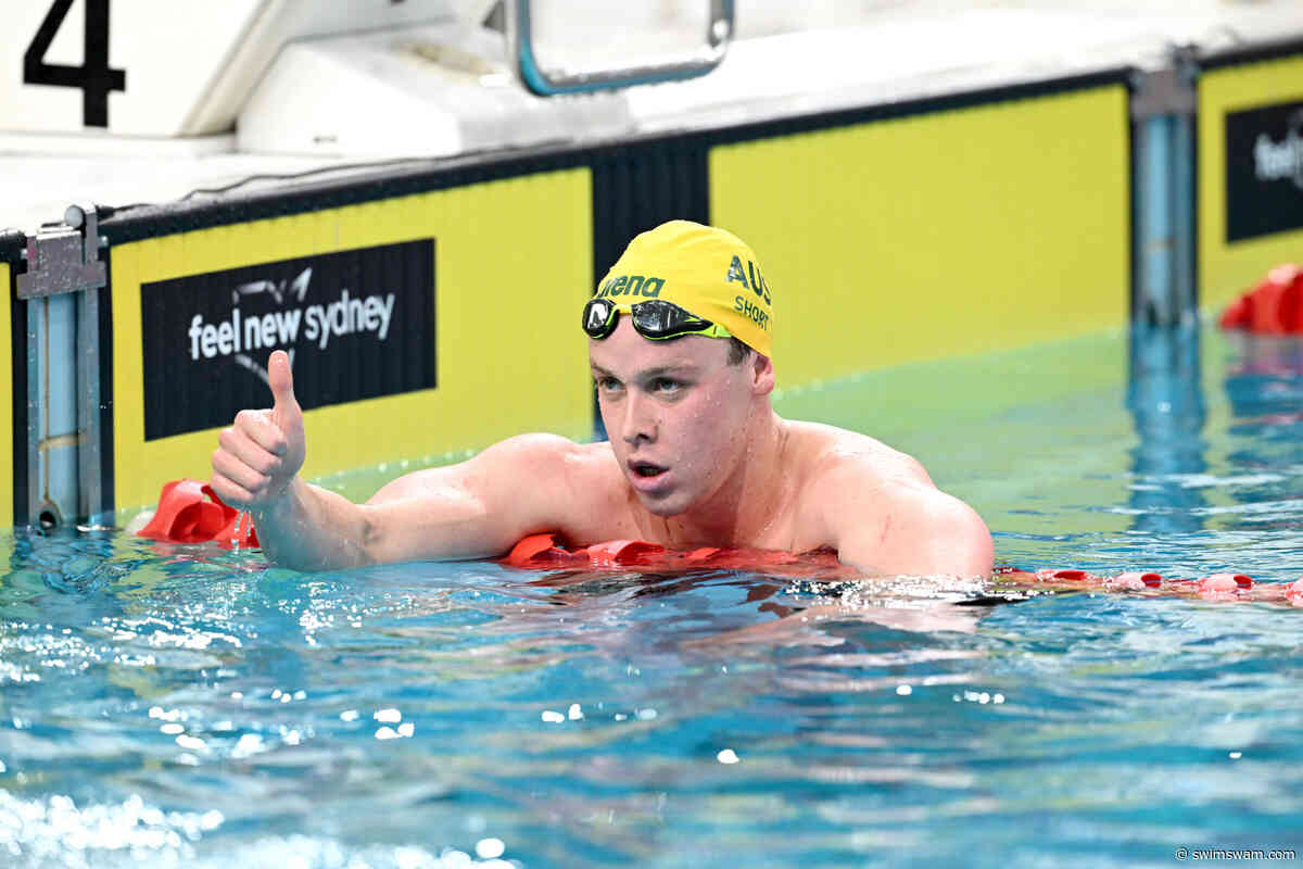 2026 Aussie SC Championships: Sam Short Becomes #3 800 Free Performer In History