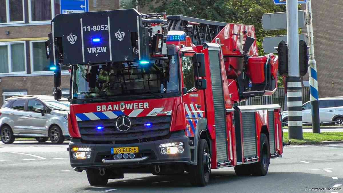 Brandweer Politie en Ambulances met Spoed onderweg in Zaandam naar en van Meldingen