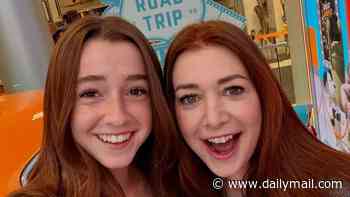Alyson Hannigan, 52, posts rare photo with lookalike daughter, 14, as fans say they're 'seeing double'