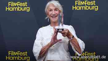 Helen Mirren in Hamburg geehrt – dieser Moment bewegt den Hollywoodstar