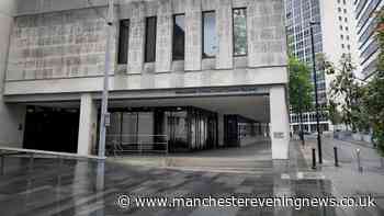 Two Greater Manchester men appear in court after machete found in car