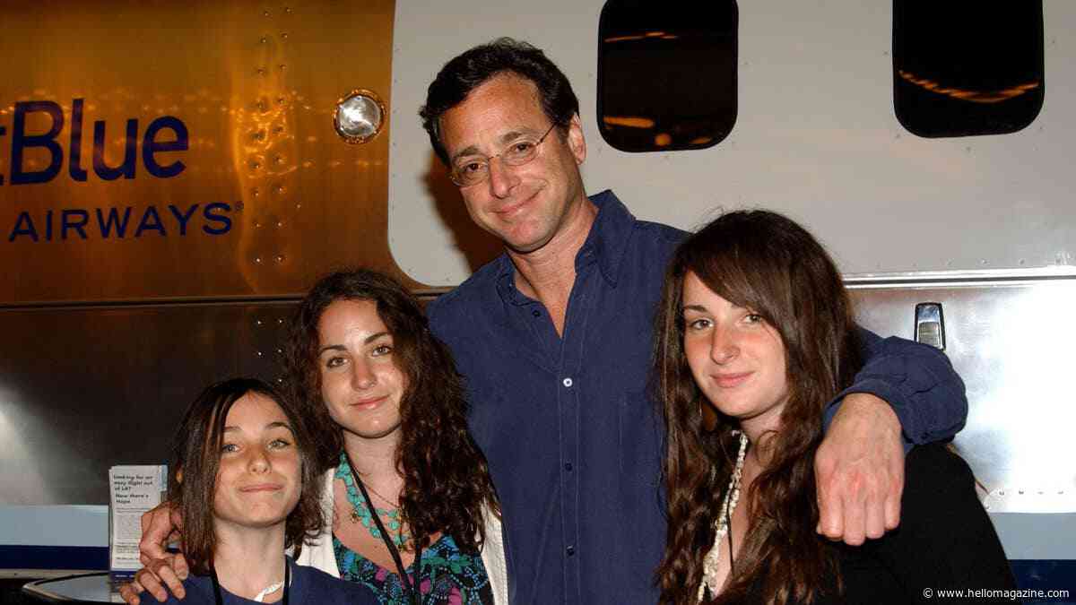 Bob Saget's rarely-seen daughter Aubrey makes emotional first public appearance in two years with dad's widow