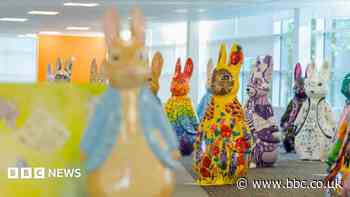 Peter Rabbit trail sculptures to be auctioned off