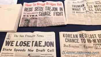 Fascinating 1950s time capsule is opened nearly 80 years after it was buried... and its pristine contents are fascinating