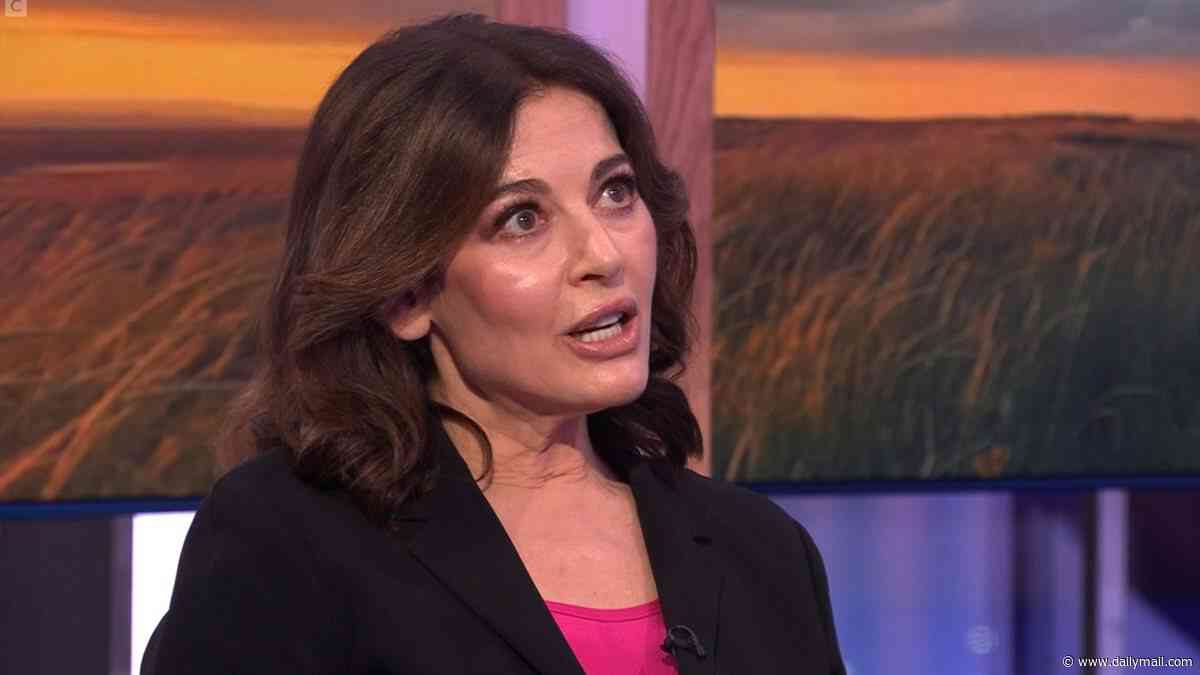 Nigella Lawson says she had a 'list of reasons' not to take Bake Off job and brands Paul Hollywood 'a genius' as the pair put on a friendly display in first live TV interview together amid 'bitter battle of their egos'