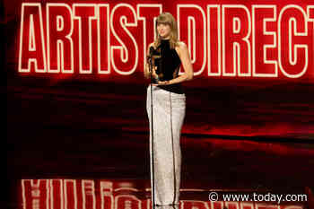 Taylor Swift Reflects on Her 60 Music Videos While Accepting the Inaugural Artist Director Honors at the VMAs