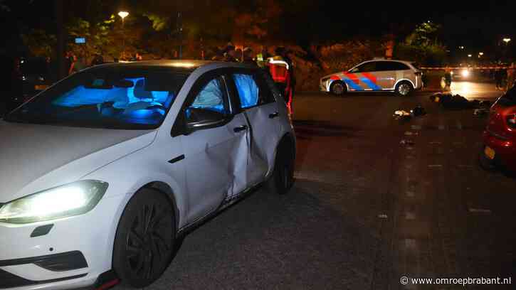 Scooterrijder zwaargewond na harde botsing met auto in Sprang-Capelle