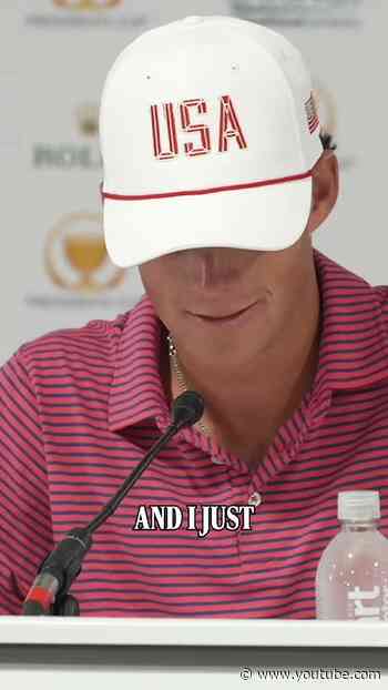 Jackson Koivun on playing his first Presidents Cup