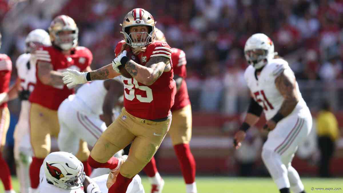 'It's fun to be doubted': How 49ers' George Kittle completed his 243-day recovery from torn Achilles