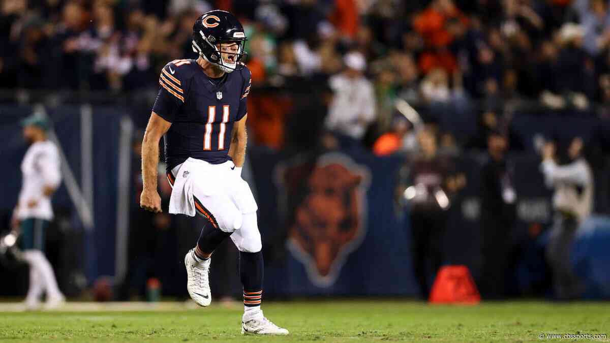 Case Keenum's performance vs. Eagles shows Bears shouldn't rush Caleb Williams' return from injury