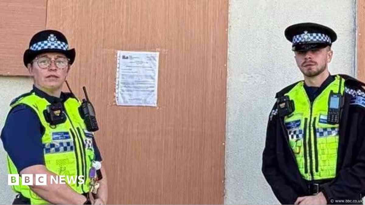 Abandoned home secured after anti-social behaviour