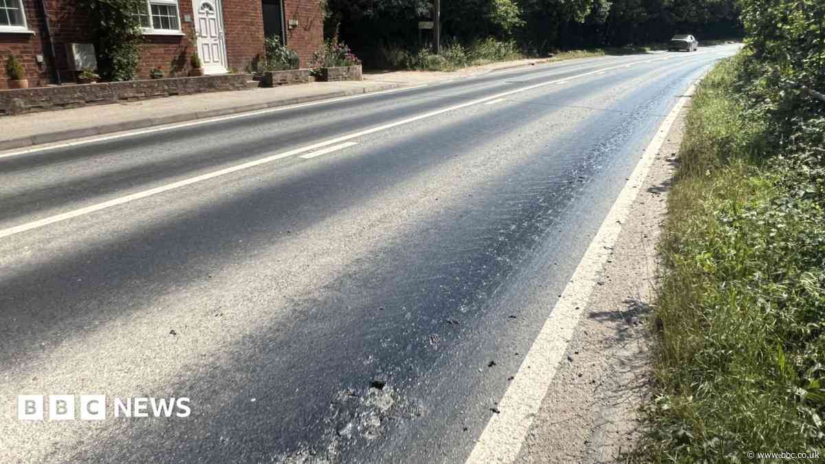 Reports of melted roads rise by 67% in three years