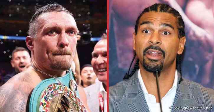 David Haye gives his verdict on whether Oleksandr Usyk belongs among boxing’s all-time greats