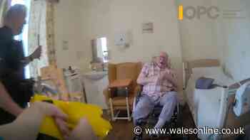 Sussex officer's response over using baton on 92-year-old amputee