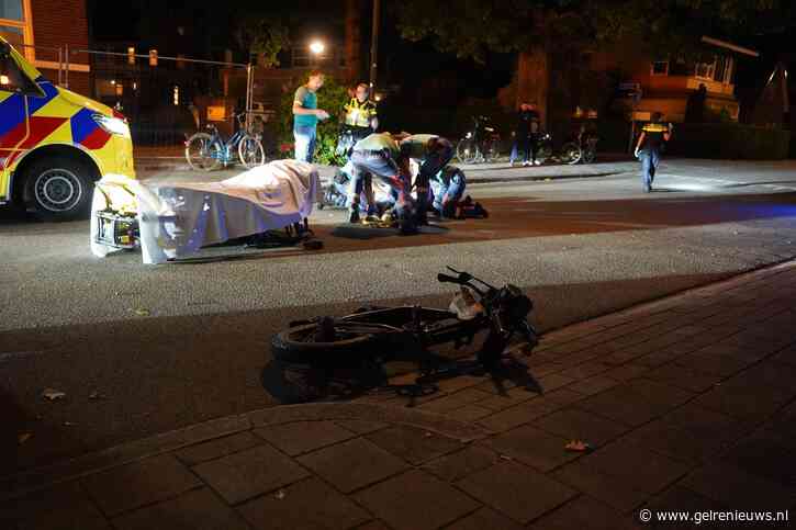 Fatbiker ernstig gewond, traumahelikopter ingezet
