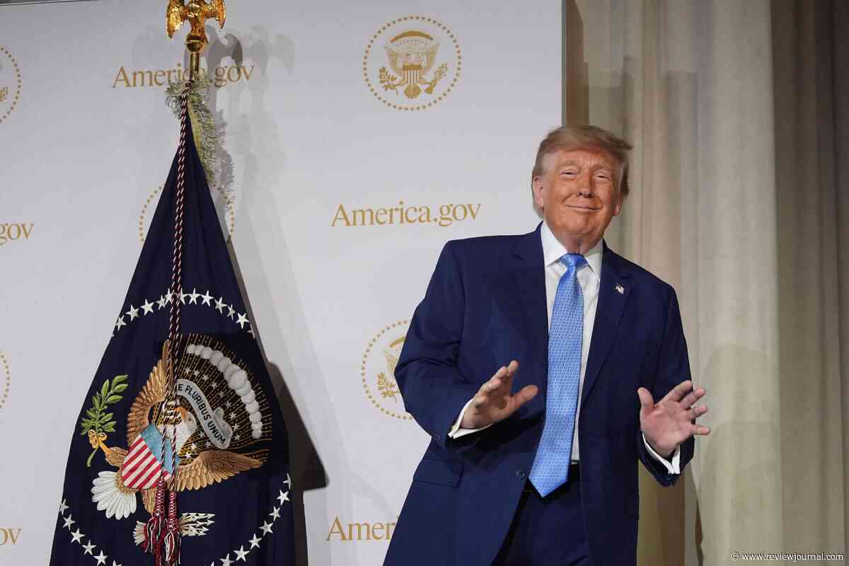 Top tech firms have signed accord to ‘self-police’ AI development, Trump says