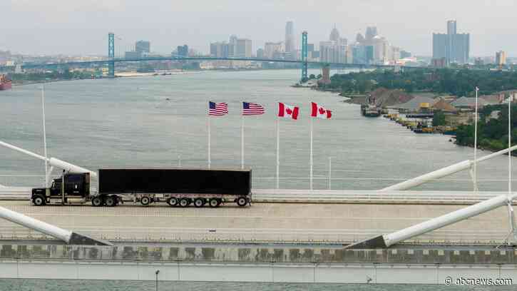 U.S. bans $1 billion in Canadian imports, including whiskey, wine and motorcycles