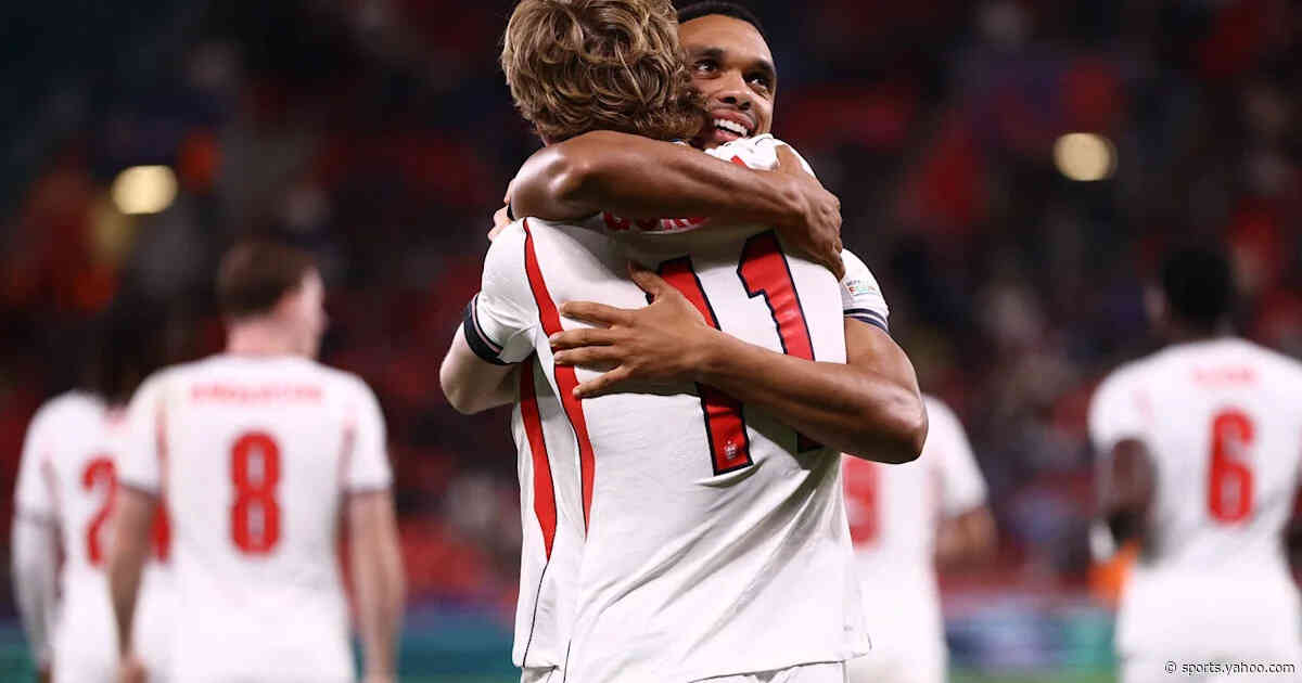 Trent Alexander-Arnold reveals Anthony Gordon message that created goal on England return