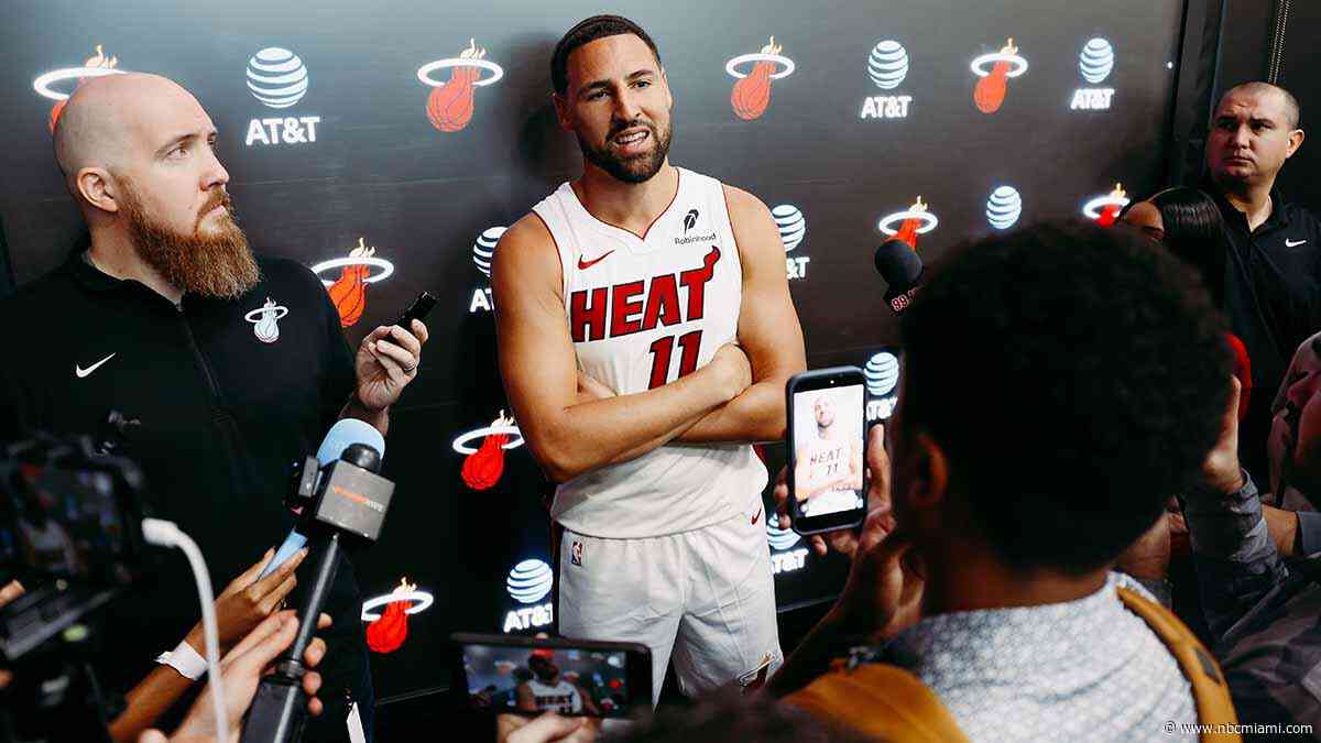 Klay Thompson, even with his legacy secure, has plenty of motivation entering 1st season with Heat