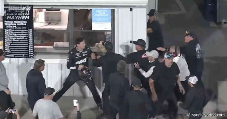 NASCAR indefinitely suspends Chad Bryant and another crew member over Corey Heim fight