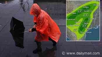 'Triple flood threat' triggers urgent warnings for millions as massive storm engulfs 15 US states